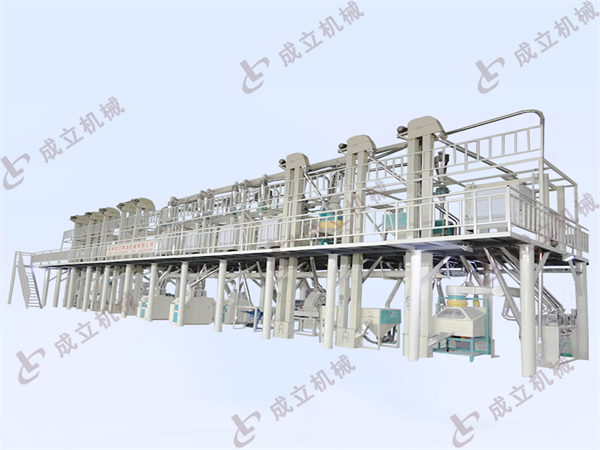 自動日產100噸面粉加工設備生產廠農業(yè)產業(yè)鏈